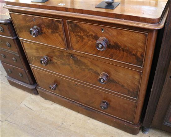 Four drawer Victorian chest